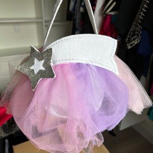 Pottery Barn Kids Light Up Pink and Purple Tulle Star Bag
